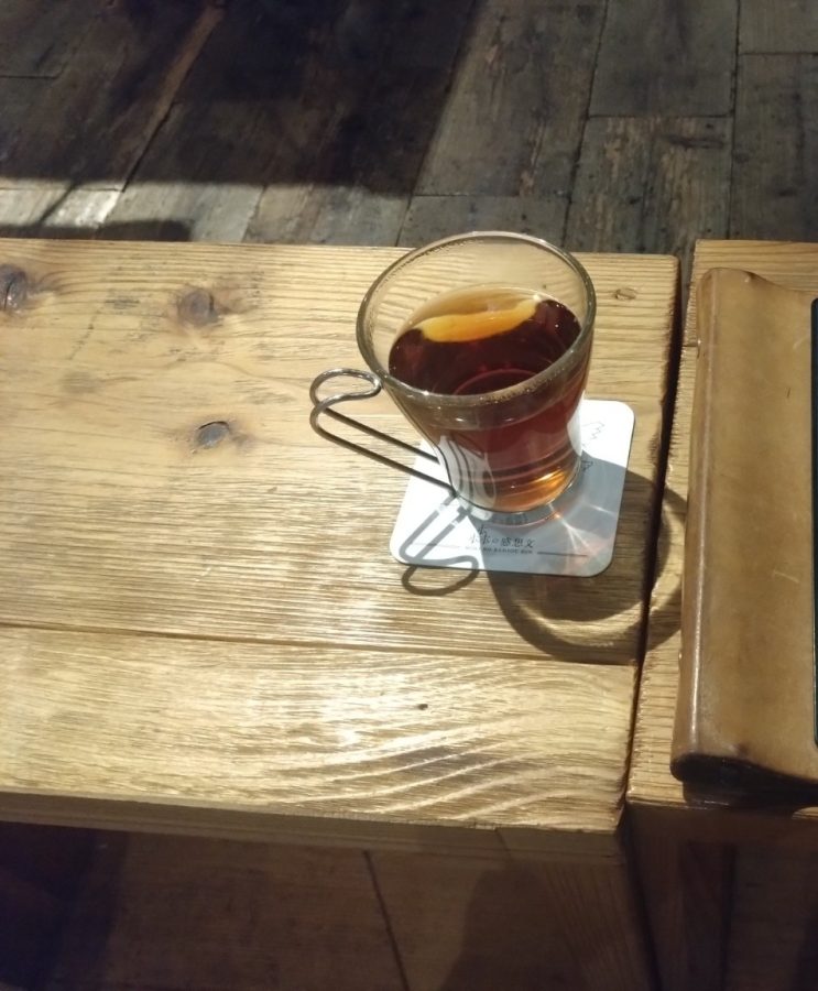 「森の図書室」フリードリンク烏龍茶の写真