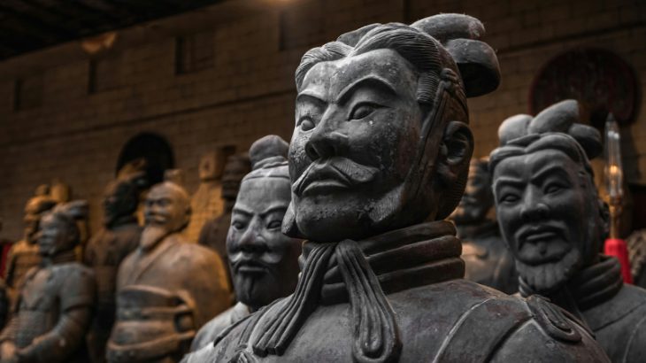 中国の仏像の写真