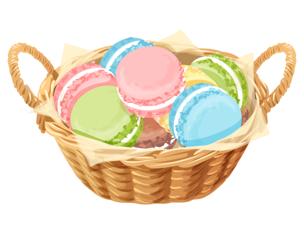 マカロンのイラスト