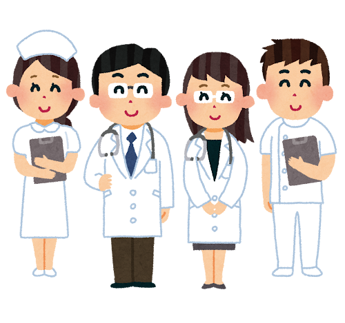 医者と看護師のイラスト